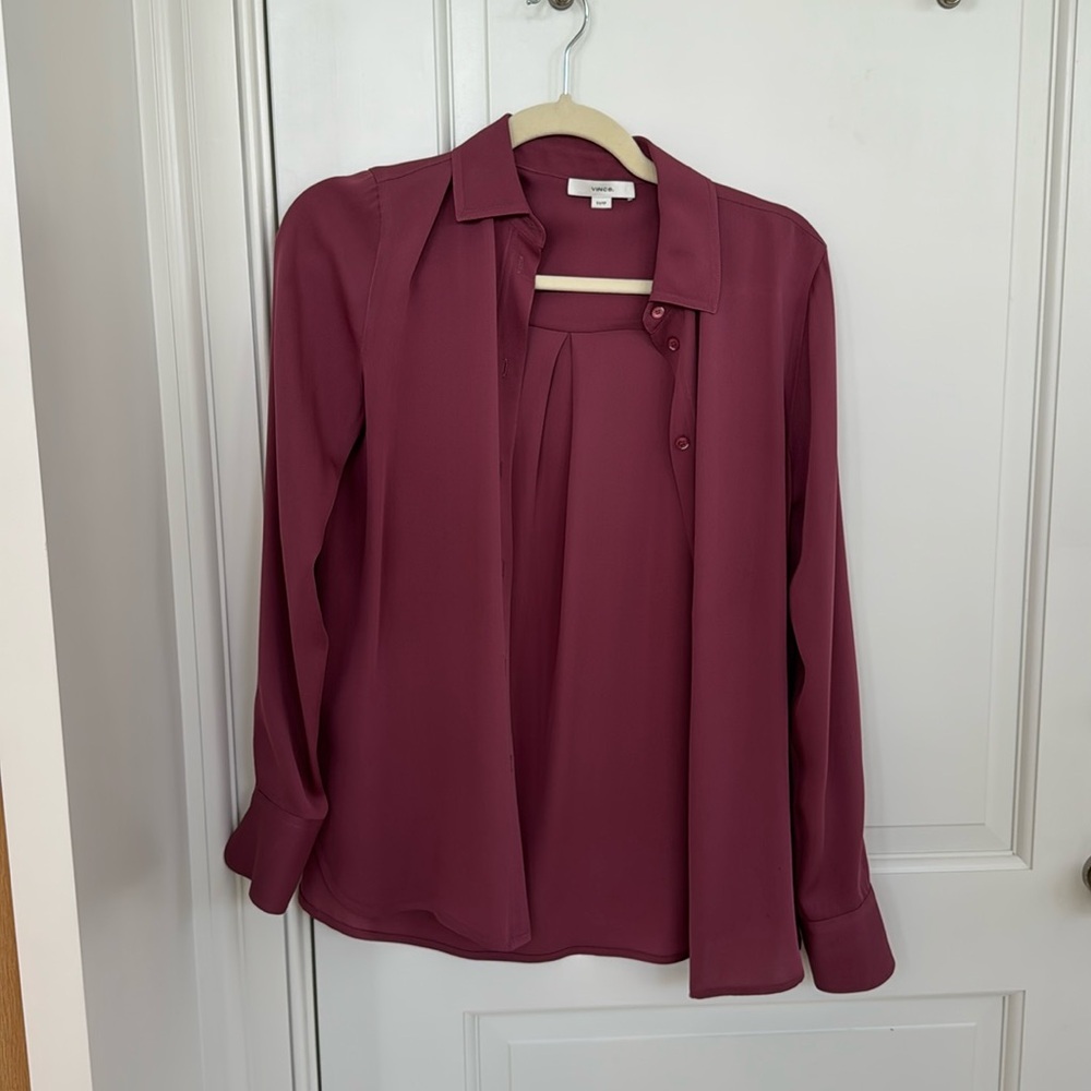 Vince Rose Blouse